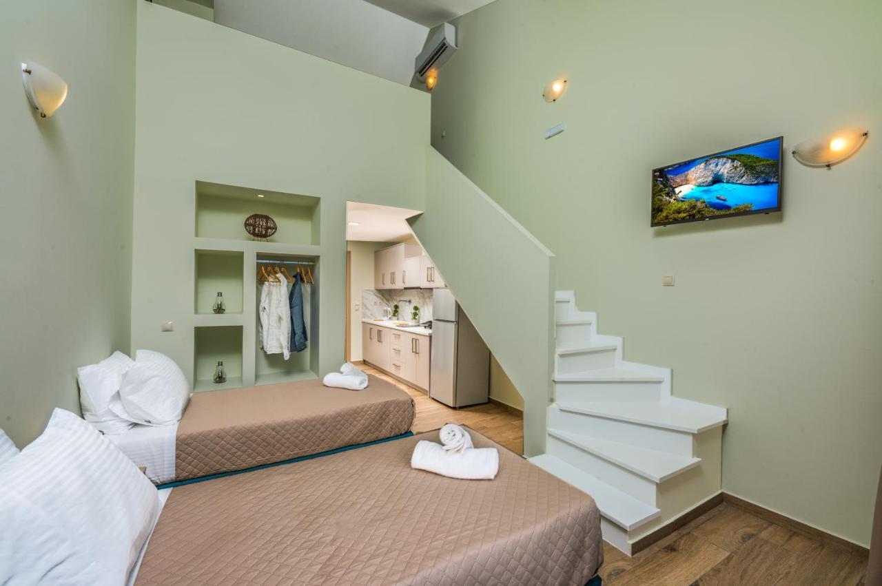 Kozanos Suites With Private Pool Amoudi Exterior foto