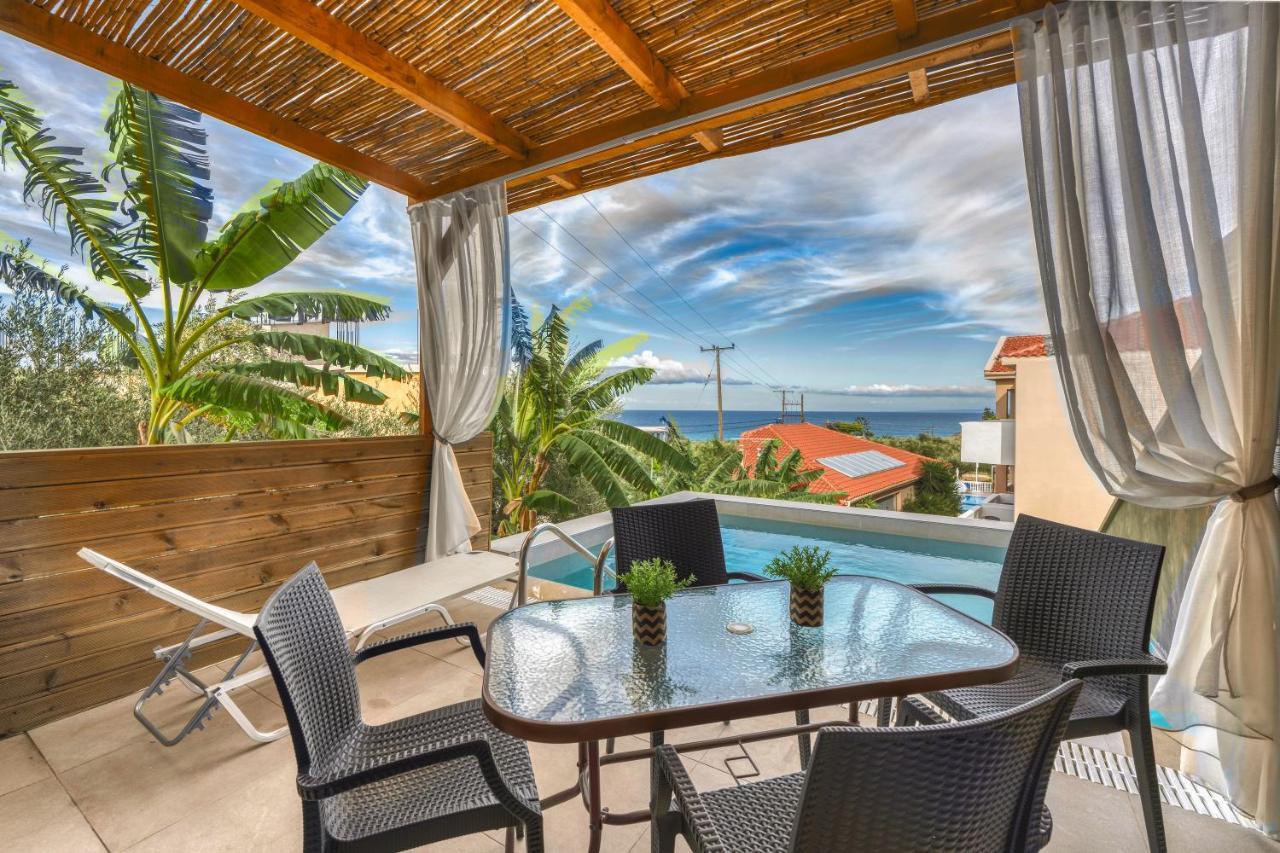 Kozanos Suites With Private Pool Amoudi Exterior foto